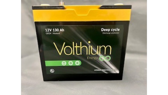 Battery / 12V Lithium 130Ah - Volthium  